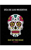 Day of the Dead Notebook: Día de los Muertos: Ruled White Paper to Write in- Blank Lined Workbook for Writing Notes - Large Note Book for Women, Adult, Teen(27 Sugar Skull)