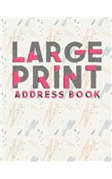 Large Print Address Book