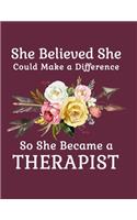 She Believed She Could Make a Difference So She Became a Therapist