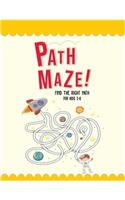 Path Maze! Find The Right Path For Kids 3-8