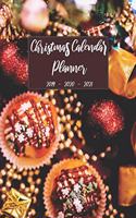 Christmas Calendar Planner 2019 2020 2021
