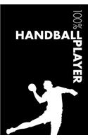 Handball Player Notebook