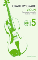 Partridge: Grade by Grade, Book 5: The Complete Resource for Violin and Piano Book with Online Material