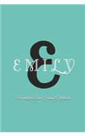 Emily Personalized Lined Journal Notebook