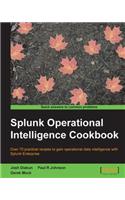 Splunk Operational Intelligence Cookbook