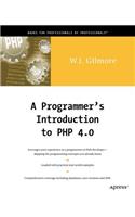 Programmer's Introduction to PHP 4.0