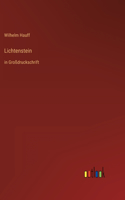 Lichtenstein: in Großdruckschrift