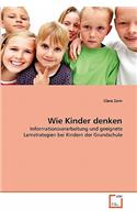 Wie Kinder denken