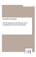 Vías de aplicación del derecho de la competencia en la Unión Europea