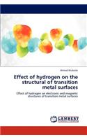 Effect of Hydrogen on the Structural of Transition Metal Surfaces