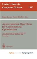 Approximation Algorithms for Combinatorial Optimization