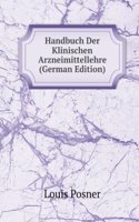 Handbuch Der Klinischen Arzneimittellehre (German Edition)