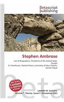 Stephen Ambrose: (English)
