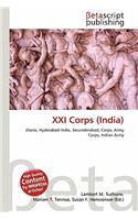 XXI Corps (India): (English)