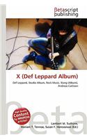 X (Def Leppard Album): (English)
