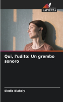 Qui, l'udito