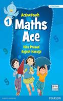 Active Teach: Maths Ace for CBSE class 1 by Pearson