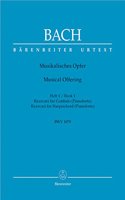 Musical Offering BWV 1079 Vol 1: Ricercari for Harpsichord (Piano)