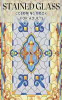 Stained Glass Coloring Book: large print coloring books for adults relaxation Amazing Gift a Girls Boys