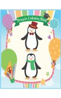 Penguin Coloring Book: All Ages Coloring Book with Beautiful Penguin Designs (Animal Books)