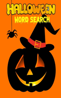 Halloween Word Seach: Easy Word Search For Adults: Spooky Brain Games - Activity Book ( With Key Solution pages )