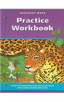 Harcourt School Publishers Math: Practice Workbook Gr6