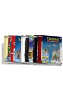 Coloring Bk Shelf Christmas Prepick 36 Bks