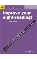Improve Your Sight-Reading! Clarinet, Levels 4-5 (Intermediate): A Progressive Sight-Reading Method, Book & Online Audio(Faber Edition: Improve Your Sight-Reading)