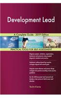 Development Lead A Complete Guide - 2019 Edition