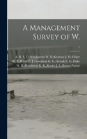 Management Survey of W.; 1