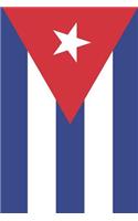 Cuba Flag Notebook - Cuban Flag Book - Cuba Travel Journal