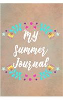 My Summer Journal