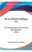 De La Felicite Publique V2