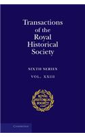 Transactions of the Royal Historical Society