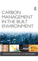 Carbon Management in the Built Environment