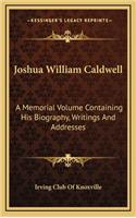 Joshua William Caldwell
