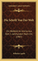 Die Schrift Von Der Welt