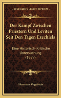 Der Kampf Zwischen Priestern Und Leviten Seit Den Tagen Ezechiels