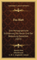 Das Blatt
