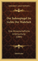Judenspiegel Im Lichte Der Wahrheit