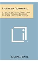 Proverbia Communia