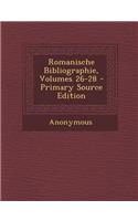 Romanische Bibliographie, Volumes 26-28