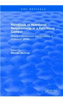 Handbook of Nutritional Requirements in a Functional Context
