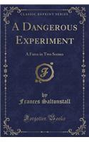 A Dangerous Experiment: A Farce in Two Scenes (Classic Reprint)