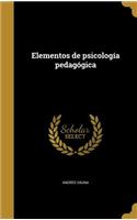 Elementos de psicología pedagógica