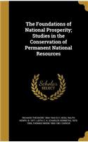The Foundations of National Prosperity; Studies in the Conservation of Permanent National Resources