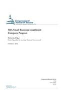 SBA Small Business Investment Company Program
