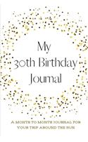 My 30th Birthday Journal