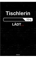 Tischlerin Lädt... Notizbuch