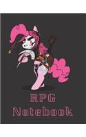 RPG Notebook: Mlp Darkest Dungeon Edition - Mixed paper: Hexagon, Dot Graph, Dot Paper, Pitman: For role playi ng gamers: Notes, tracking, mapping, terrain plans (1 RPG Darkest Dungeons)